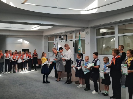 ​В Центре образования прошла церемония награждения победителей Эврикиады- 2021. 2